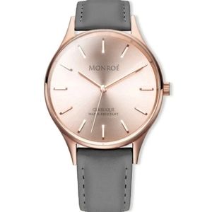 Monroe clssique watch in sunburnt Solerose